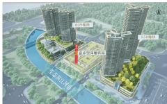 来可通过地下通道或空中连廊间接接入地铁系统